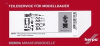 Herpa Teileservice 1:87 Zugmaschine Fahrgestell Man 3Achs Allrad H0 083485
