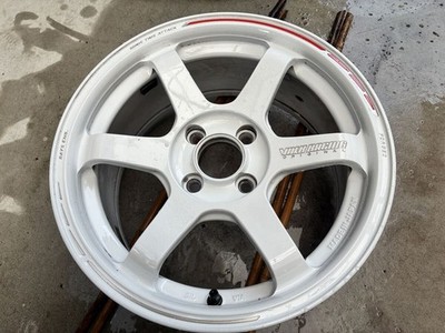JDM 157.0J 4/100 +26 Rays Volk Racing TE37 Sonic Time Attack WR Wheel No Tires