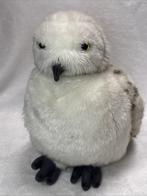 Hedwig Plush Snowy Owl Harry Potter Wizarding World Puppet 360 Head Sound Works