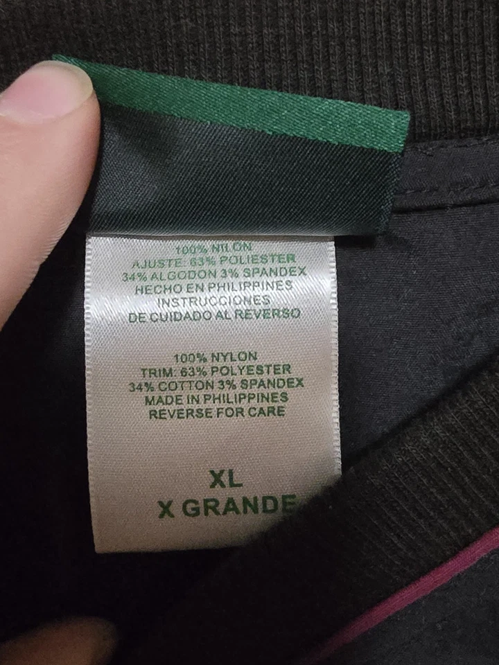 Vintage Outer Banks Golf Vest XL Navy Nylon Windbreaker 90s 00s Pullover Style - Image 4 of 4