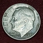 1958-D Roosevelt Dime 90% Silver Free Shipping