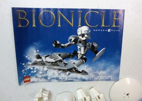 Lego Bionicle 8571 Kopaka Nuva Complete