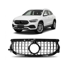 Kühlergrill Panamericana GT Chrom passend für Mercedes-Benz GLA H247 2020-2023 Kühlergrill Panamericana GT Chrom passend für Mercedes-Benz GLA H247 2020-2023