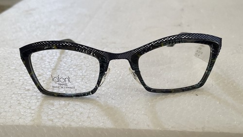 Jean Lafont Eyeglass Frames Blue-Purple/Paris Variation 2030 49-23-133 France - Picture 11 of 12