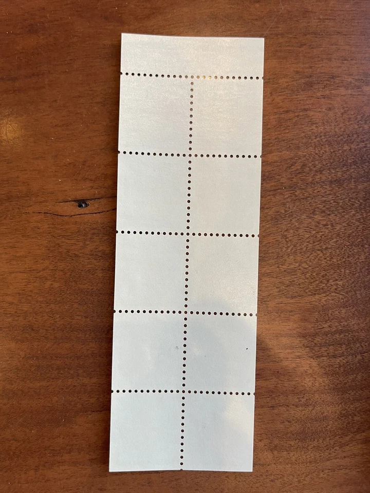 US Stamps, Scott #2488a Peaches & Pear pane10 never folded 32¢ XF/S M/NH VF 1995 - Image 2 of 2