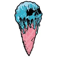Ice Cream Sticker Decal