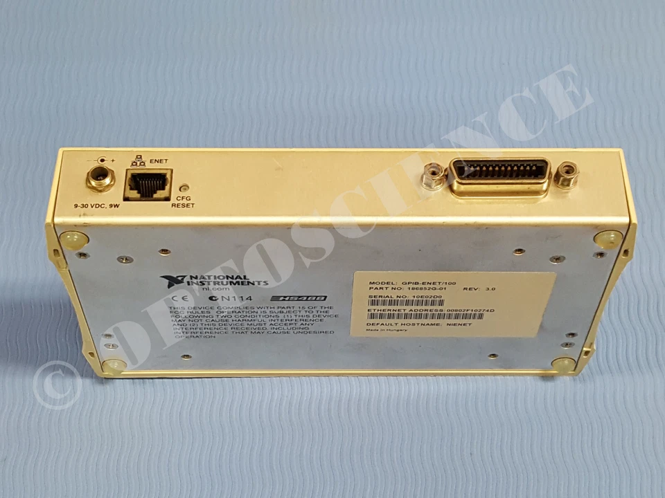 National Instruments NI GPIB-ENET/100 Ethernet GPIB Controller - Image 4 of 4