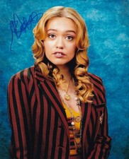 AIMEE LOU WOOD signed autograph 20x25cm SEX EDUCATION in person autograph COA