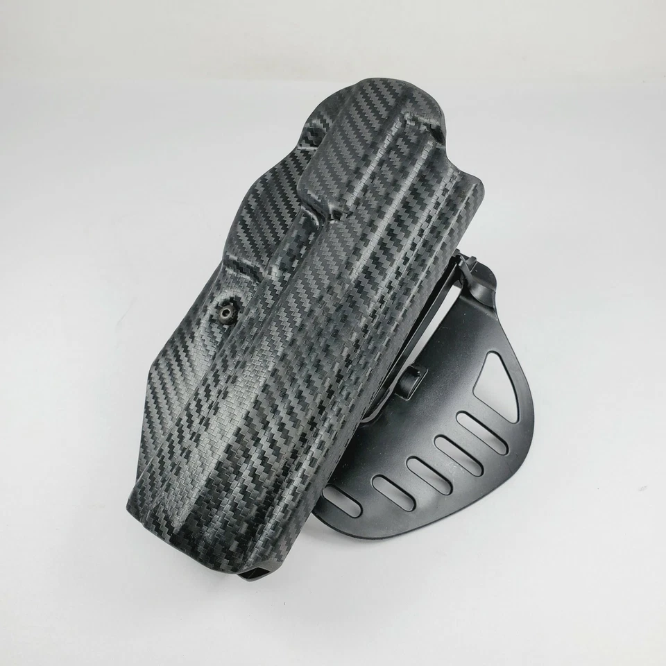 Funda derecha Hogue Paddle OWB negra carbono para BERETTA 92 92FS M9 9mm sin riel Foto 2 de 4