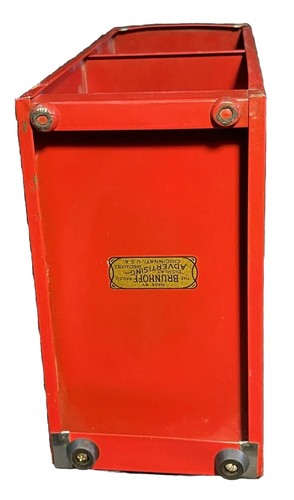 Lata de almacenamiento de comerciante litografiada para bicicleta 808 cartas selladas barajas de colección - Imagen 12 de 22