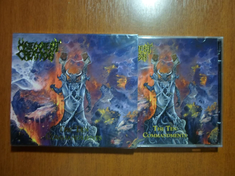 Malevolent Creation ‎– The Ten Commandments BR  edition DCD w/ slipcase RARE - Image 3 of 4
