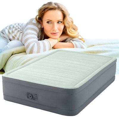 INTEX Luftbett mit Pumpe Gästebett Bett Matratze Luftmatratze selbstaufblasend