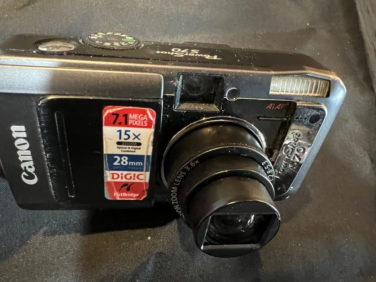 Canon PowerShot Digital Cameras PowerShot S70 for sale - eBay