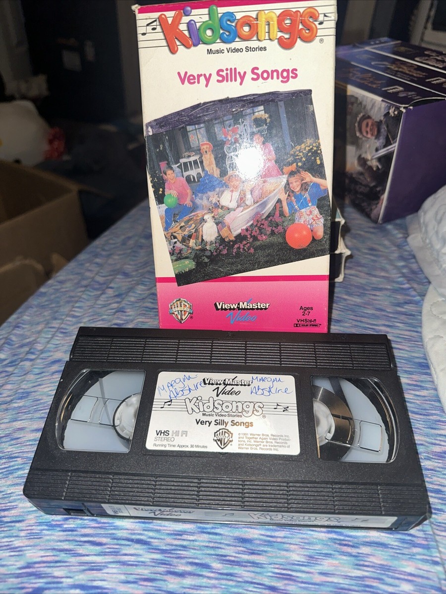 Kidsongs Music Video Stories Play-Along SONGS (VHS, 1995