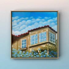 Oil Painting Canvas Art Unique Painting Fine Art 12x12