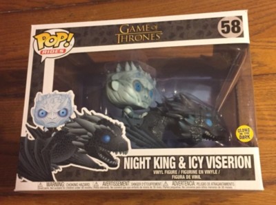 Funko POP Game of Thrones Night King Rides Icy Viserion Funko POP Game of Thrones Night King Rides Icy Viserion
