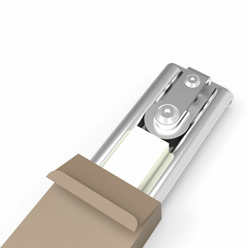 Sliding Barn Door Hardware Kit Stainless Steel Rail with Adjustable Floor Guide, - Picture 43 of 276