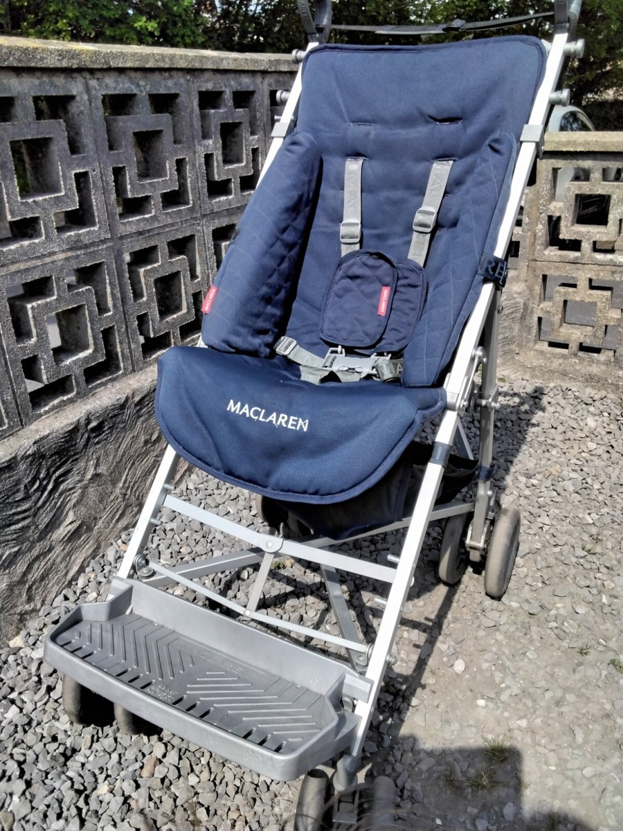 Maclaren Major Elite Maclaren Stroller Blue Maclaren Handicap