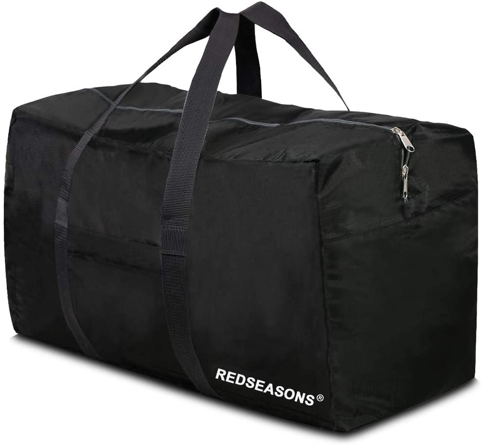 HaoHakka Extra Large Foldable Duffle Bag For Travel & Storage - Big Capacity Bag (Green) - View #4