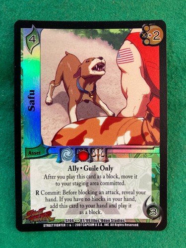 UNIVERSAL FIGHTING SYSTEM, UFS CCG - (SF06) SINGLE RARE CARDS - Picture 16 of 21