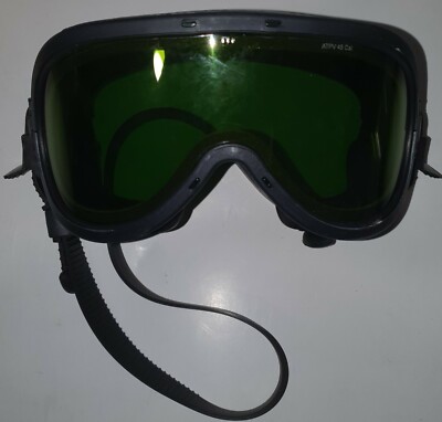 National Safety Apparel 4FPE6 Anti-Fog Non-Vented Protective Goggles Green Lens