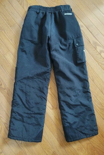 Boys Columbia Tectonite Black Snowboard Ski Pants Nylon Insulated Youth 14/16 - Picture 4 of 7