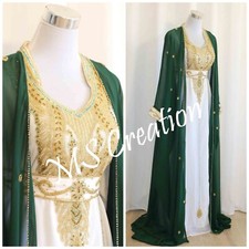 Sale Moroccan Dubai Elegant Embroidered Caftans Perfect for Any Occasion BY MS