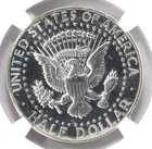 1966 NGC MS67 Star Struck Thru Hair On Reverse Error Kennedy SMS Half Dollar