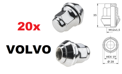 30620581 SET 4 CERCHI IN LEGA DA 16 POLLICI VOLVO V40 SW 1.9 75KW 5P D - Foto 2