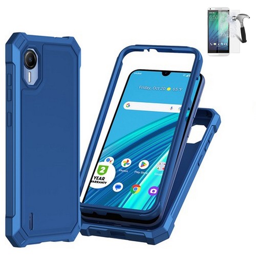 Phone Case For Cricket Debut S2 / AT&T Calypso 4 Full Body Shock Absorbing Cover - Photo 11 sur 11
