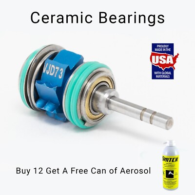 Star 430 SWL Push Button Turbine LubeFree Ceramic Bearings Lot of 12