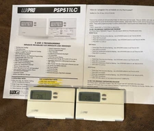 LuxPro PSP511LC Contractor Grade Programmed Electric Thermostat