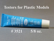 TESTORS NON TOXIC CEMENT GLUE FOR PLASTIC MODELS 5/8 oz auto boat plane TES3521