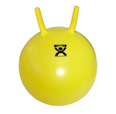  CanDo Inflatable Exercise Jump Ball - Yellow - 16'' (40 cm)