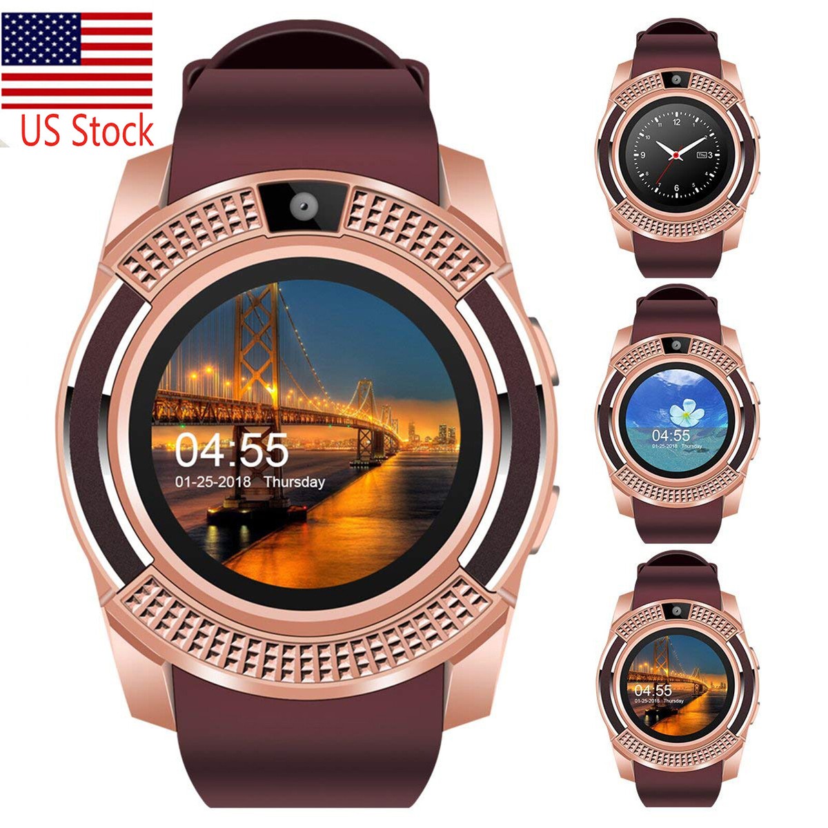 2023 Bluetooth Smart Watch Phone Mate Smartphone Notifications For