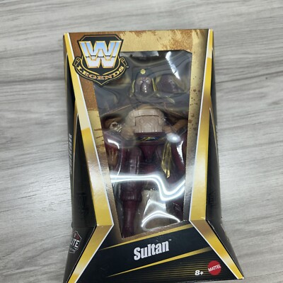 WWE Legends Elite Collection Series 22 Sultan 6'' Figure Brand New Box Is Damaged