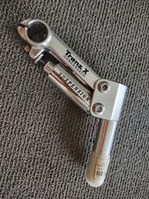 VINTAGE JD COMPONENTS/TRANZ X ALLOY SUSPENSION QUILL STEM/140 MM/25.4  MM CLAMP 