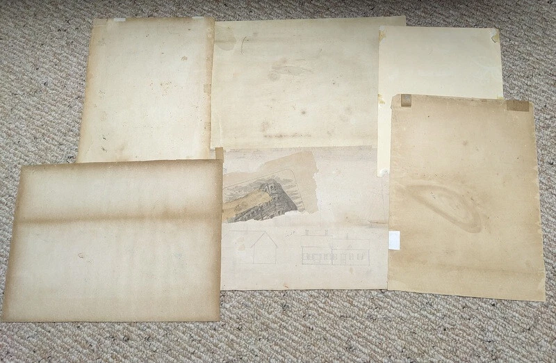 Juego De Colección De 6 Impresiones Currier & Ives, Varios Tamaños, Buen Estado - Árbol De La Vida Foto 2 de 4