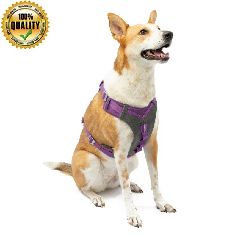 Dog Harness No Pull Reflective Padded Control Handle Lightweight Durable Hiking