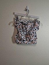 NWOT Bikini Swimsuit 2 Piece Retro Summer Beach Pool Vacation Women's Sz Medium