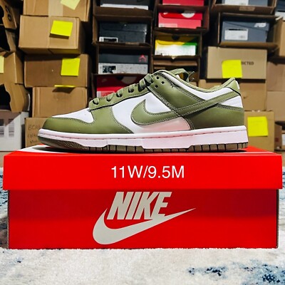 Wmns Nike Dunk Low  Medium Olive  Size 11W/9.5M DD1503-120