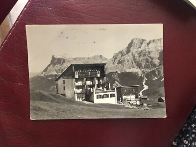 AK DOLOMITEN BADETAL GADERTAL HÜTTE SCHUTZHAUS PRALONGIA 1963 88