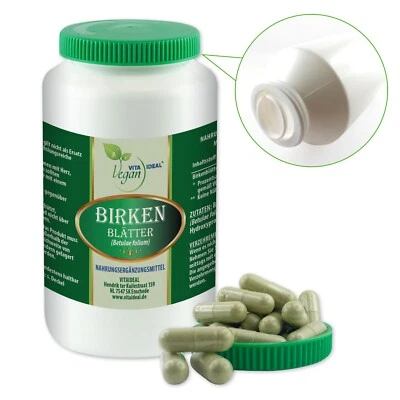 VITAIDEAL VEGAN VITA IDEAL Vegan® BIRCH - Leaves CAPSULES Betulae folium - BIRCH LEAVES Powder
