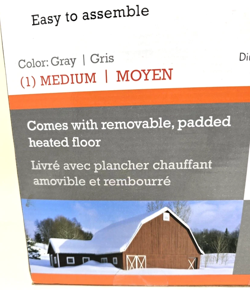 Tienda térmica K&H Pet Products extraíble acolchada suelo térmico 40 W mediana perro gato Foto 4 de 4
