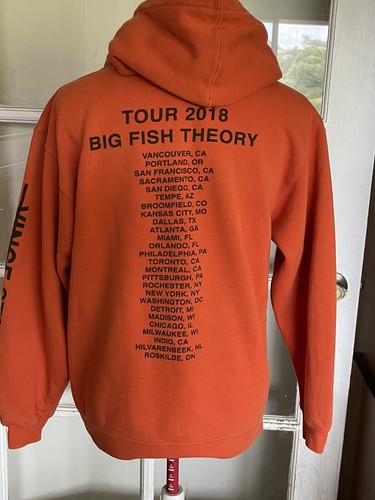 Vince Staples Big Fish Theory Tour Rap Musik Orange Hoodie Gr. S - Bild 2 von 6