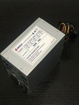 Brand NEW--Hercules 500w-Max ULTRA QUIET ATX Power Supply 20+4pin & SATA