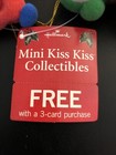 HALLMARK MINI KISS KISS COLLECTIBLE VINTAGE SNOWMEN ORNAMENTS - NEW WITH TAGS — photo 2