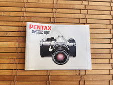 Pentax ME Super SLR 35mm Film Camera Owner's Manual / Instruction Book NICE  