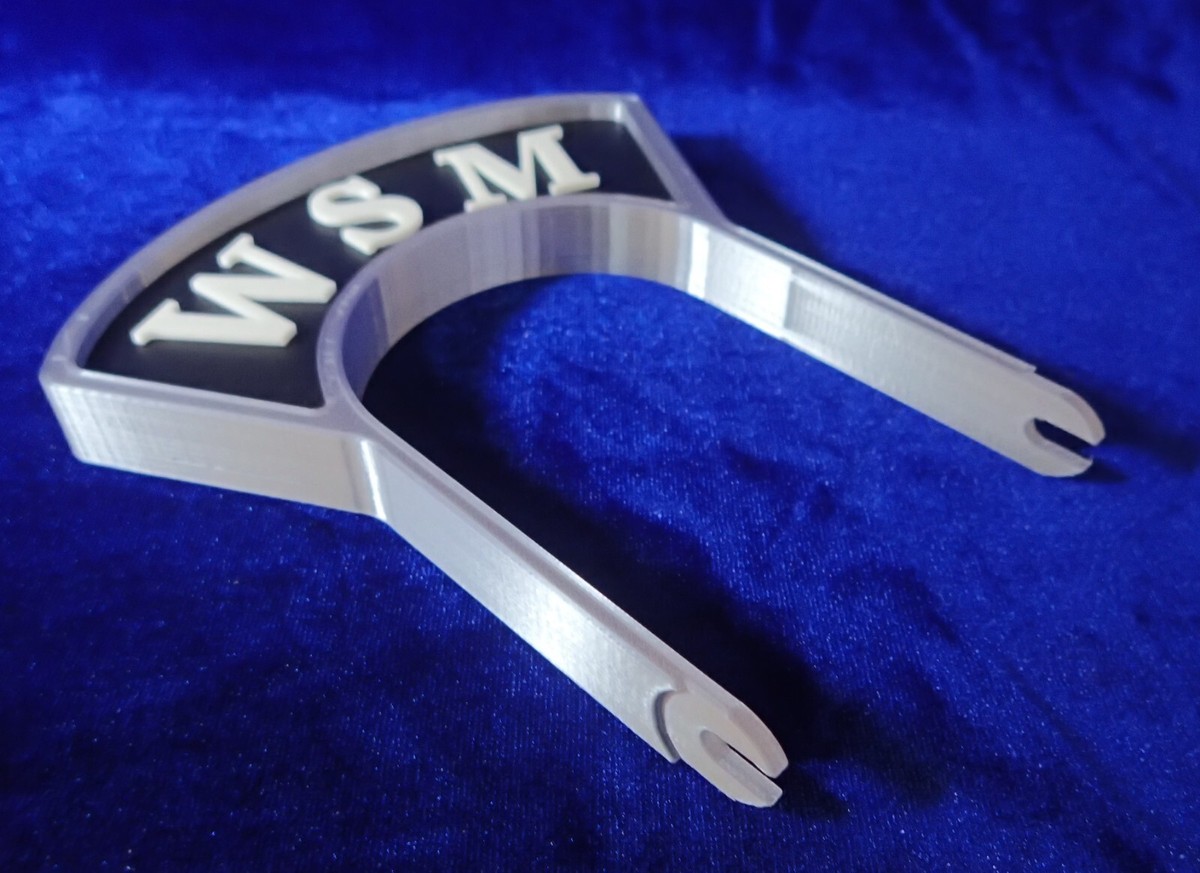 Silver Eagle マイク(エコメルカリ便) Custom Call Letters Mic Flag for MXL CR77 vintage style microphone