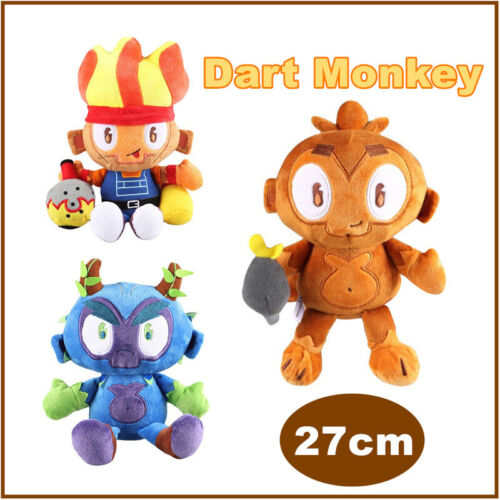 3 Stck. Dart Affe Plüschtier Cartoon Spiel Affe Puppen Bloons Td weiches Kinderspielzeug Geschenk - Bild 1 von 9